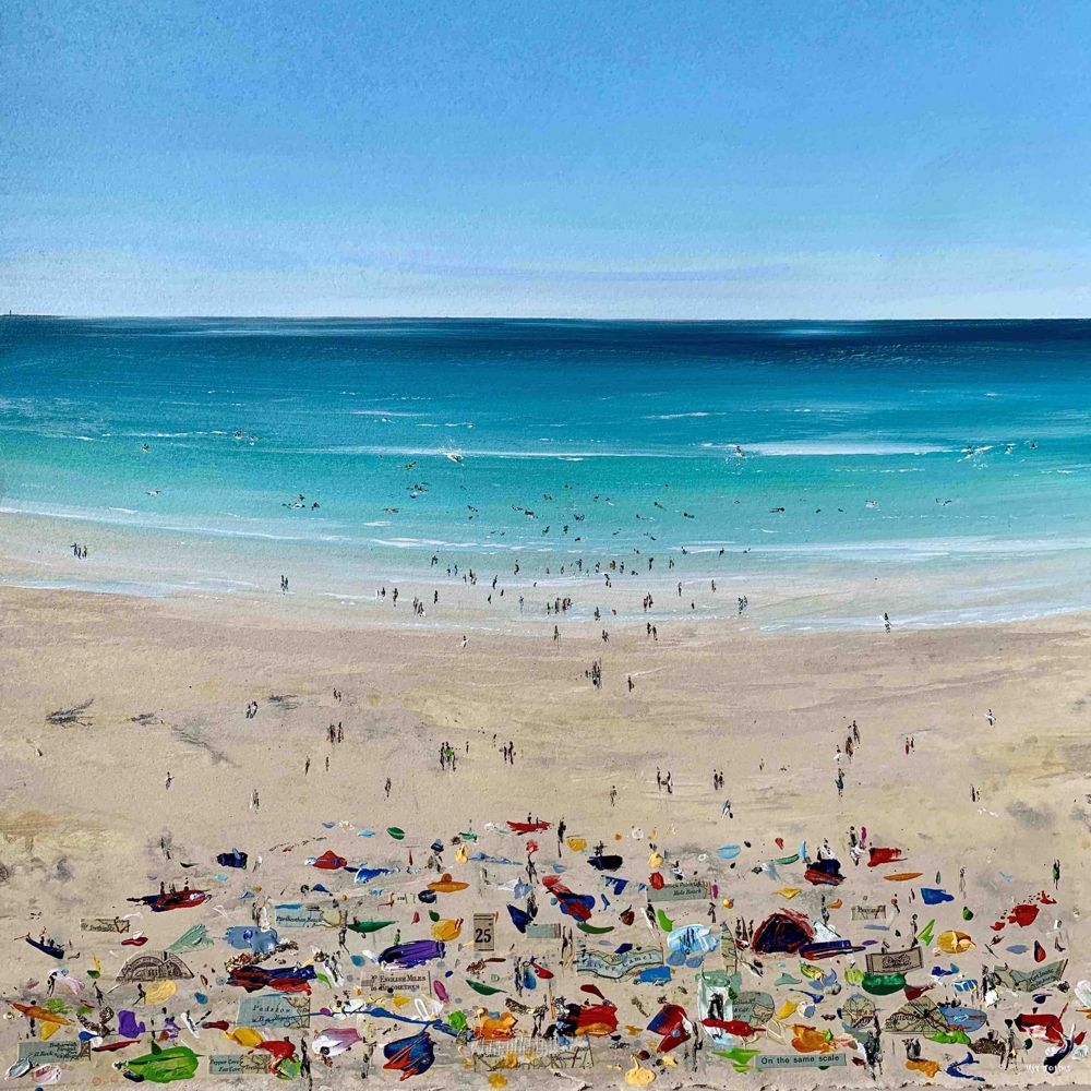 Strangers Become Neighbours, print by Kit Johns.