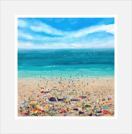 Summer Scenes, print by Kit Johns.