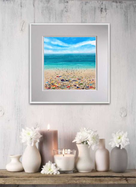 Summer Scenes, print by Kit Johns.