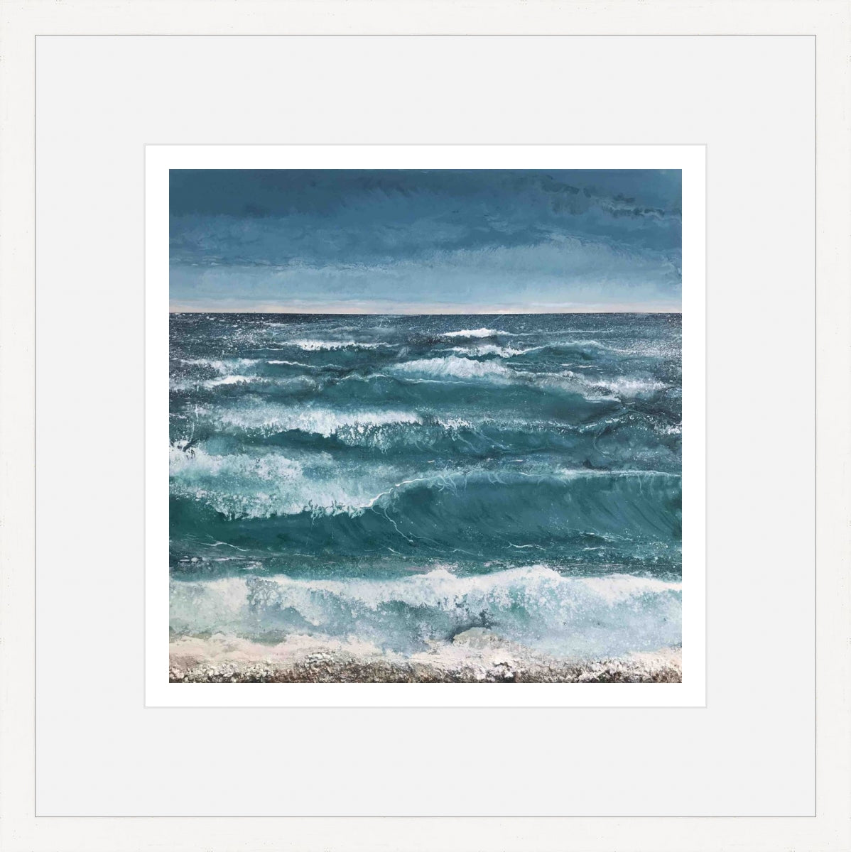 You Remind Me Of The Colour Blue, print by Kit Johns.