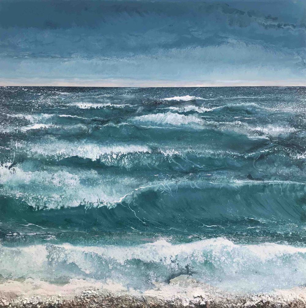 You Remind Me Of The Colour Blue, print by Kit Johns.