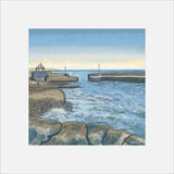 "Charlestown Harbour" print by Liz Hackney