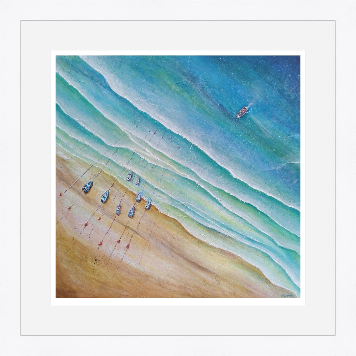 "Coming Home" print by Liz Hackney