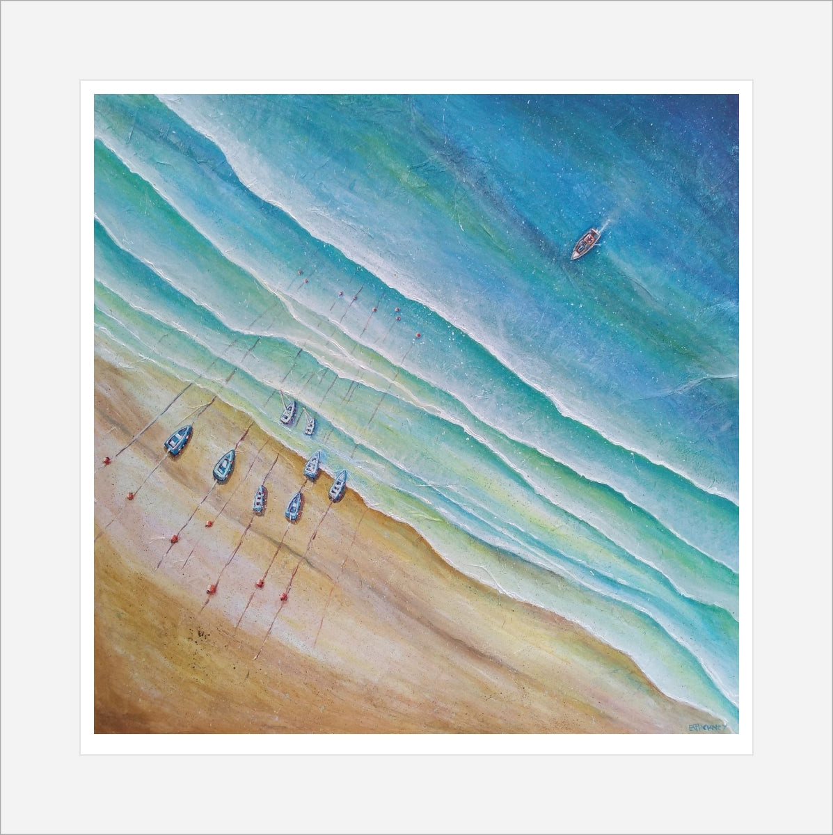 "Coming Home" print by Liz Hackney