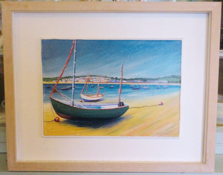 Liz Hackney "Rock" original painting