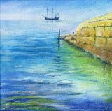 Liz Hackney, Tall Ship Charlestown small print