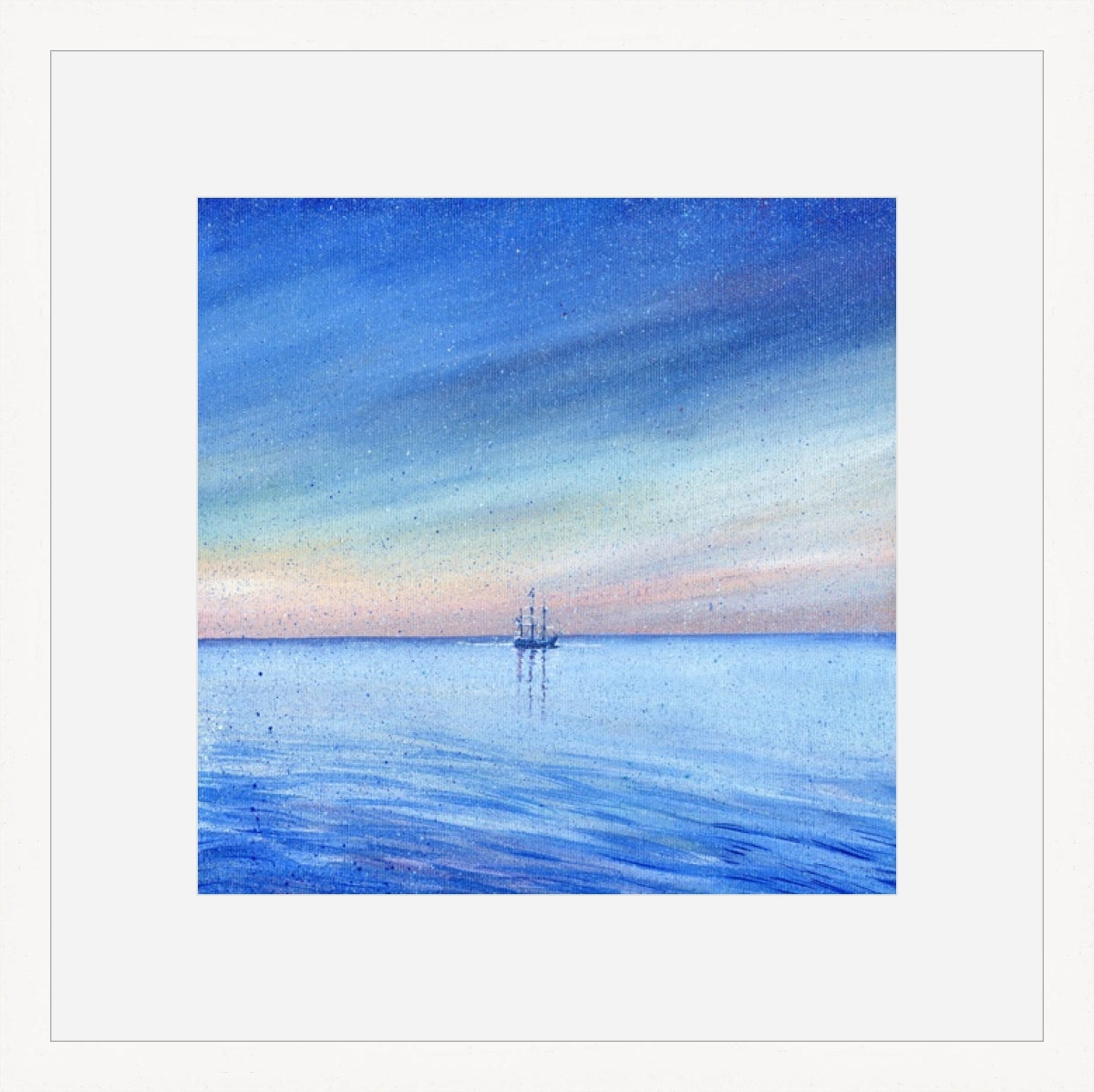 Liz Hackney, Waiting Off Charlestown medium print