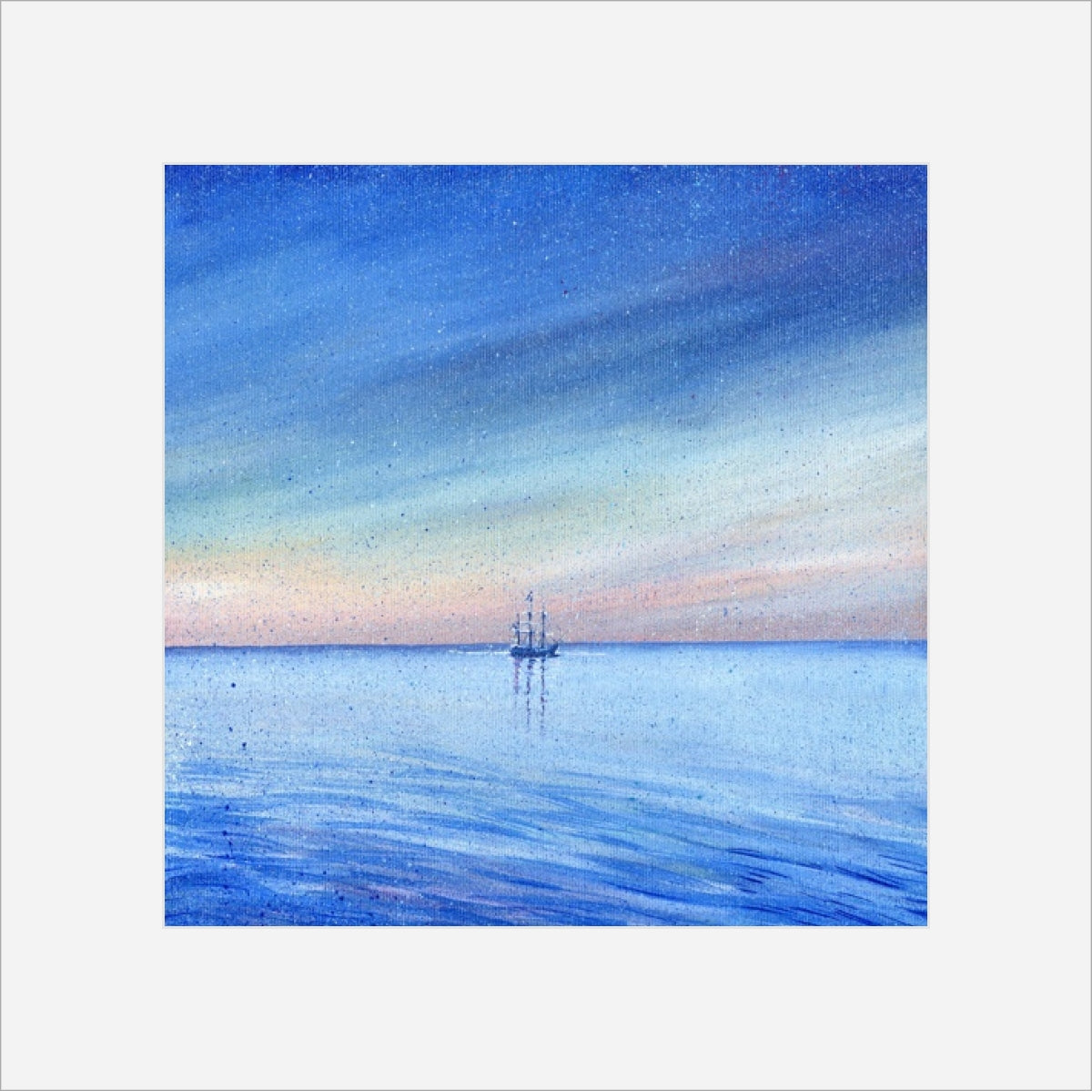 Liz Hackney, Waiting Off Charlestown medium print