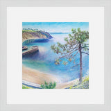 "The Lonely Pine Tree, Charlestown" print by Liz Hackney