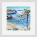 "The Lonely Pine Tree, Charlestown" print by Liz Hackney