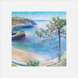 "The Lonely Pine Tree, Charlestown" print by Liz Hackney