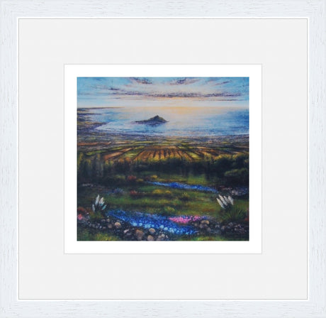 Mapped Out Marazion, print by Kit Johns.