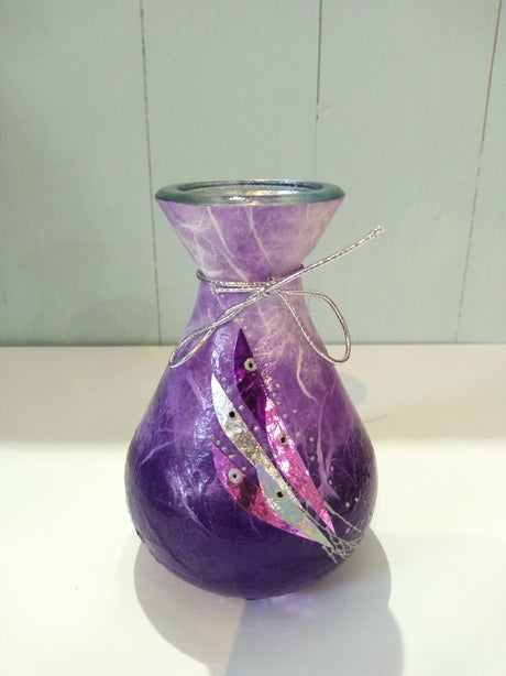 Strawsilk Glass Potion Bottles by Margaret Johnson