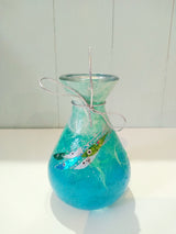 Strawsilk Glass Potion Bottles by Margaret Johnson