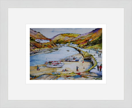Small Boscastle print by Pat Thuysbaert