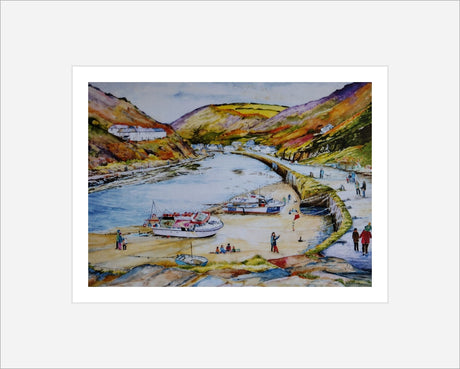 Small Boscastle print by Pat Thuysbaert