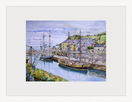 Medium Charlestown Harbour print by Pat Thuysbaert