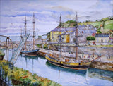 Medium Charlestown Harbour print by Pat Thuysbaert