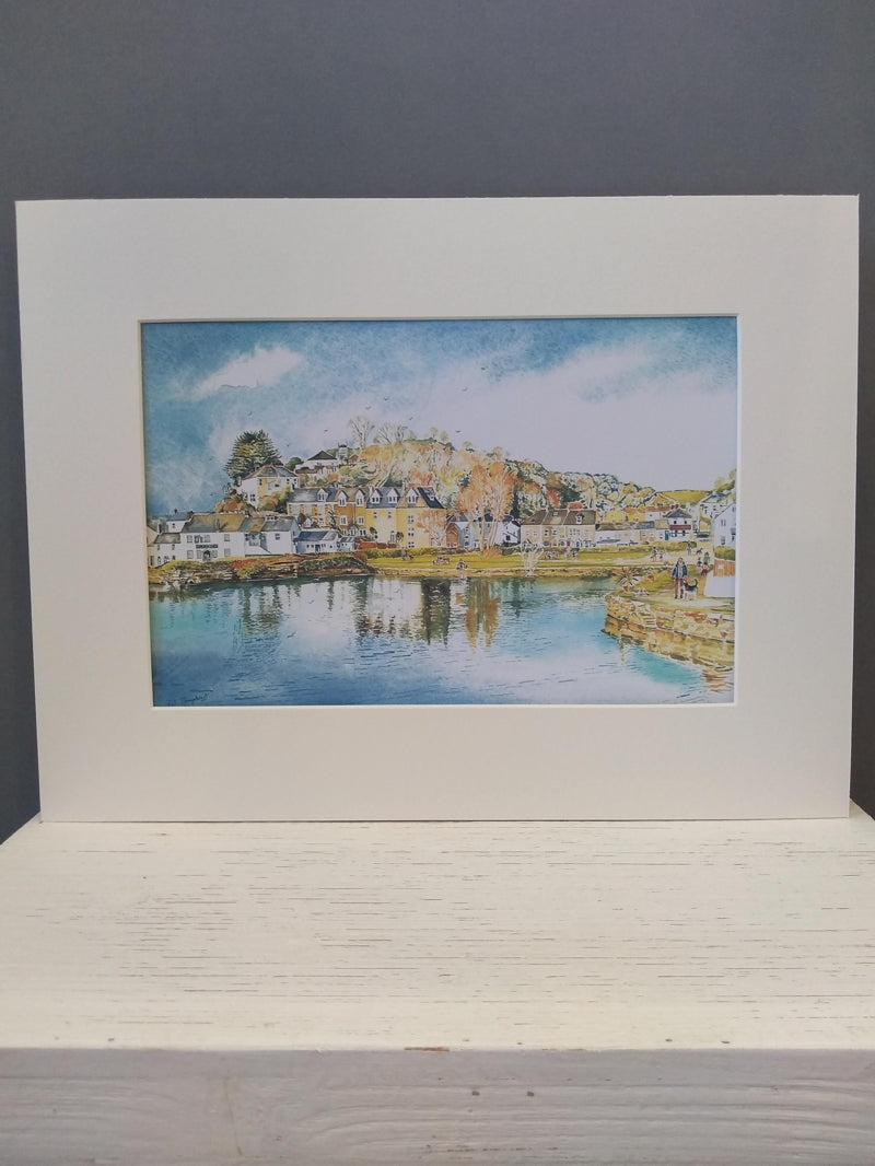 Large Pentewan print by Pat Thuysbaert