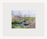 Small Charlestown Tall Ships print by Pat Thuysbaert