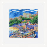 Fowey Hotel, print by Paul Clark