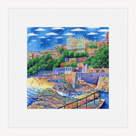 Fowey Hotel, print by Paul Clark