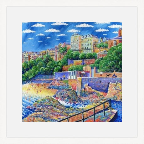 Fowey Hotel, print by Paul Clark