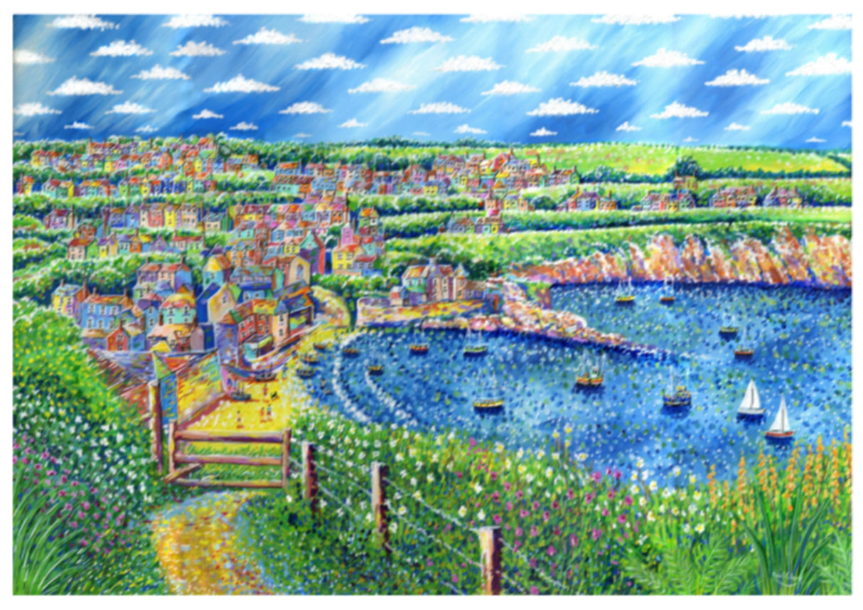 Gorran Haven large card by Paul Clark