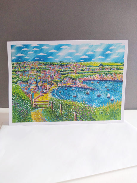 Gorran Haven large card by Paul Clark