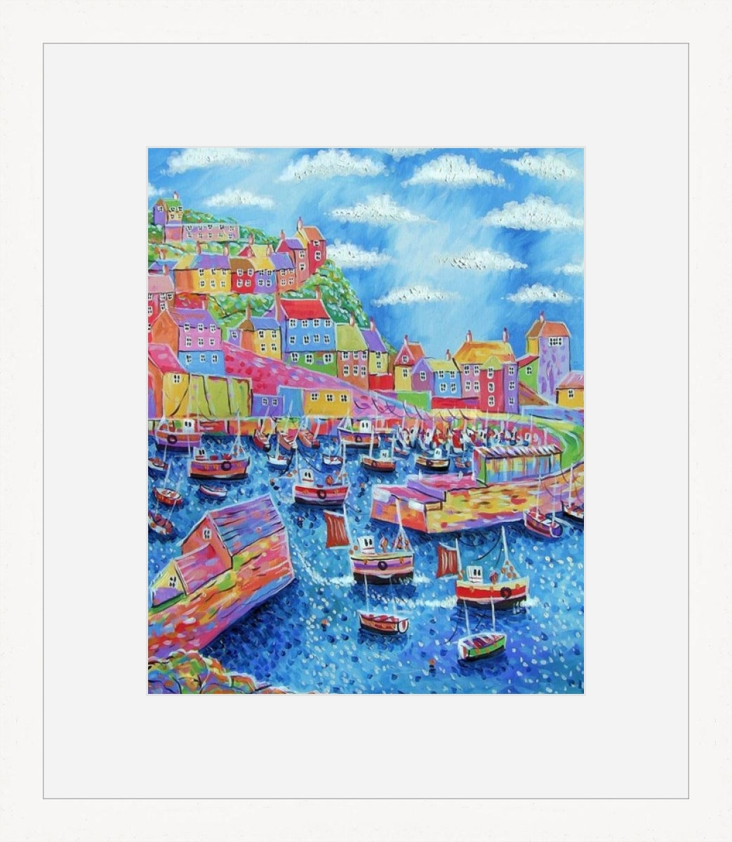 Mevagissey Day print by Paul Clark