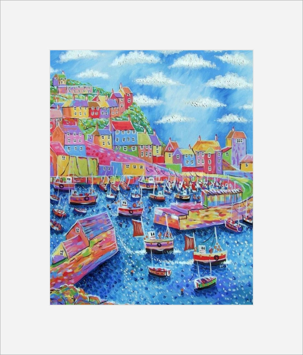 Mevagissey Day print by Paul Clark
