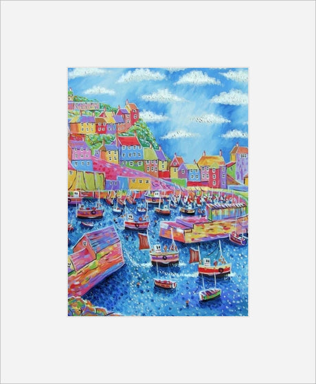 Mevagissey Day print by Paul Clark