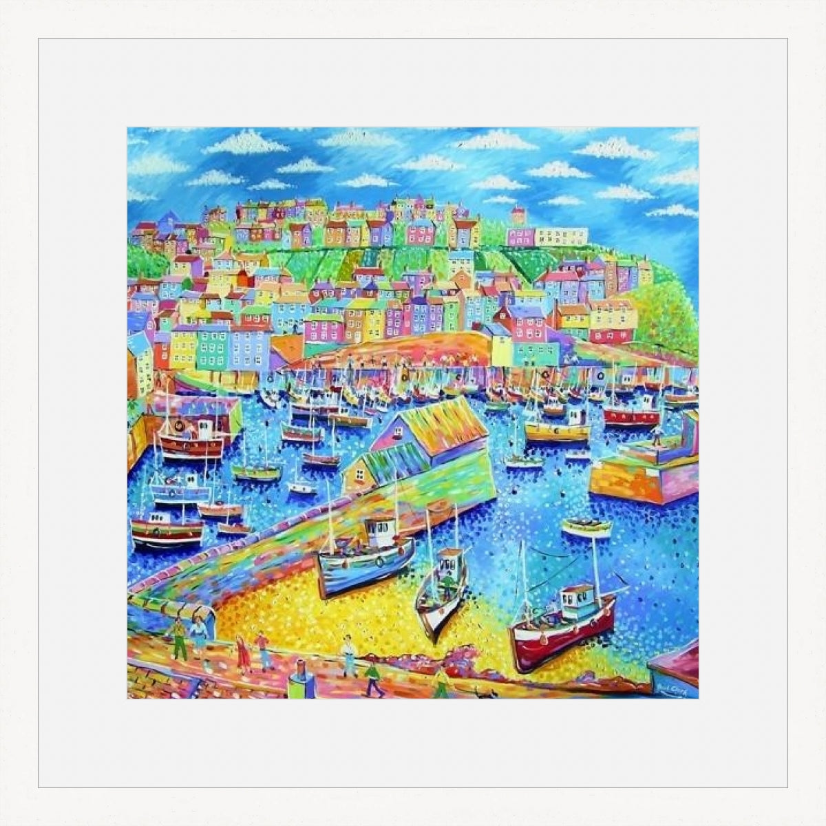 Mevagissey Cornwall print by Paul Cark