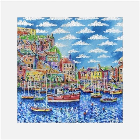 Mevagissey Harbour print by Paul Clark