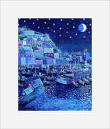 Mevagissey Night print by Paul Clark