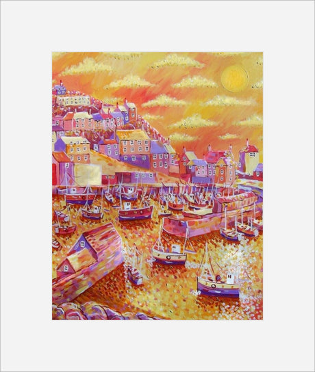 Mevagissey Sunrise print by Paul Clark