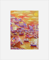 Mevagissey Sunrise print by Paul Clark