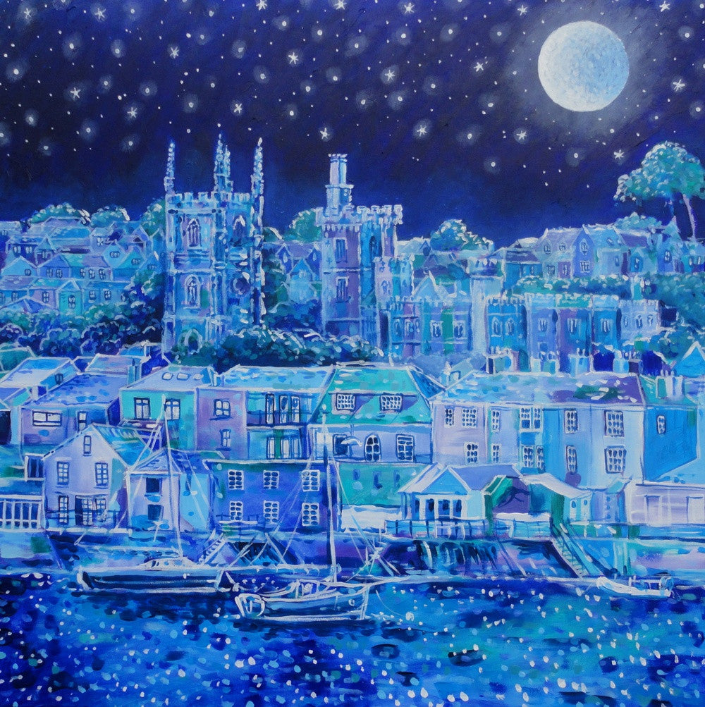 Paul-Clark-Moonlight-Over-Fowey-print