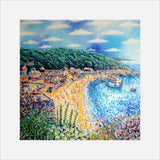 Polkerris, print by Paul Clark