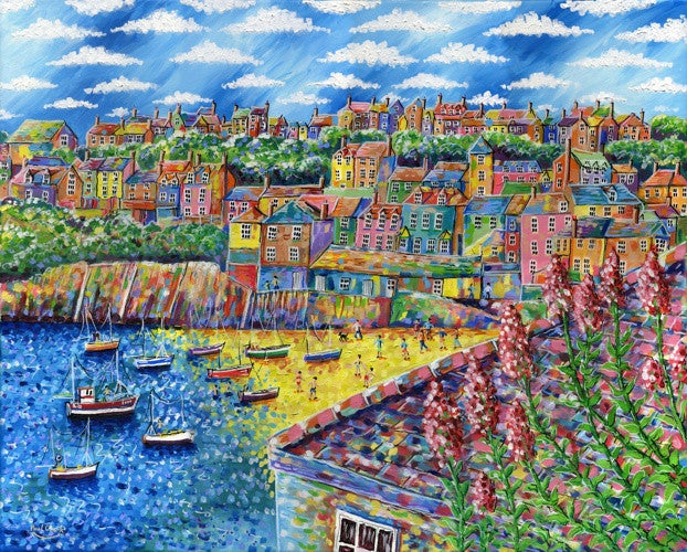 Harbour View Port Isaac print by Paul Clark