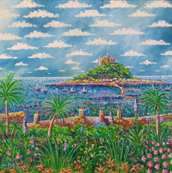 St. Michaels Mount print by Paul Clark