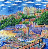 Fowey Hotel, print by Paul Clark