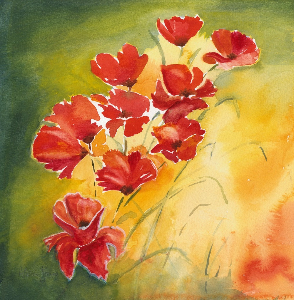 Alison Jones Poppies Print (COM)