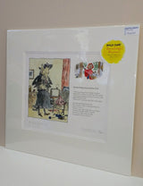 Roald Dahls Revolting Rhymes "Little Red Riding Hood And The Wolf" print