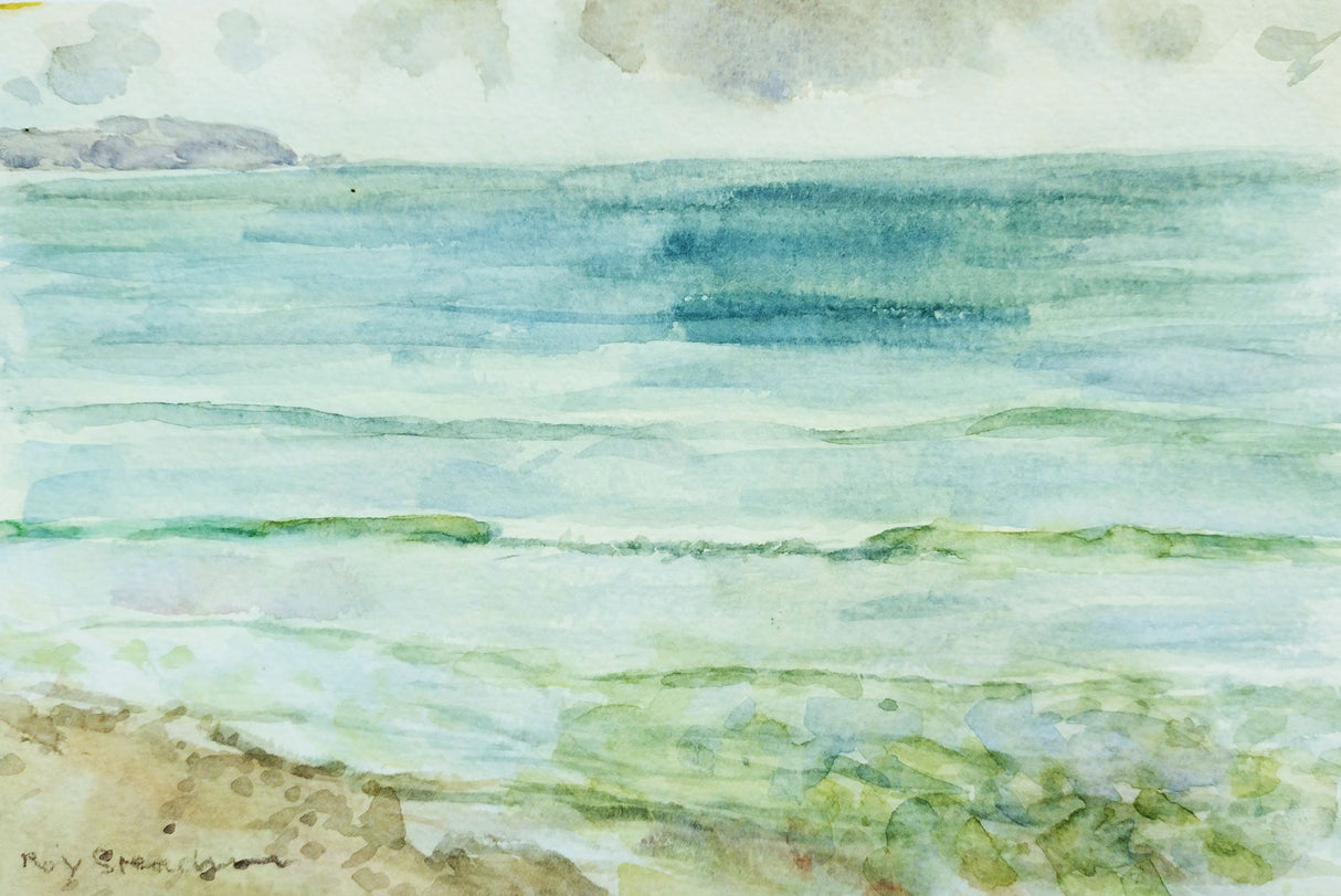 "Clouds Over Charlestown Beach" by Roy Steadman