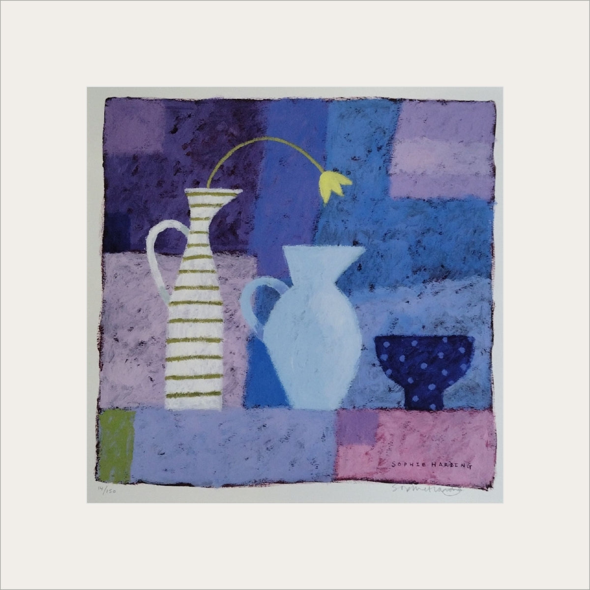Sophie Harding "Yellow Flower" print