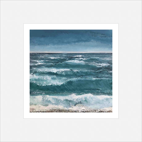 You Remind Me Of The Colour Blue, print by Kit Johns.