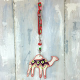 Colourful Camel ceramic decoration