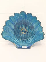 Margaret Johnson Glass shell bowl