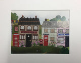 The Pub, King George V print by Kim Watkins